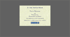 Desktop Screenshot of dr-mamat.de